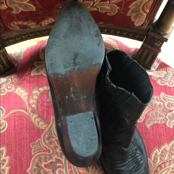 Used leather boots - Picture 3 of 8